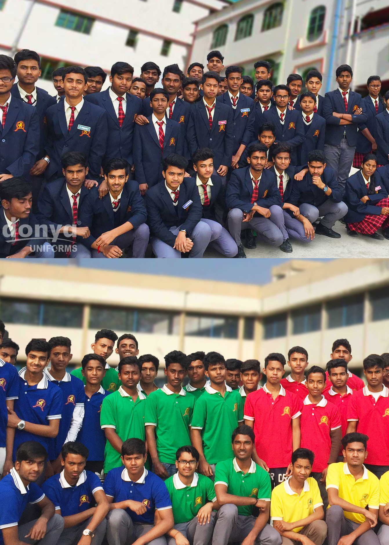 School Uniform House T Shirt in India, West Bengal, Kolkata, Delhi, Mumbai, Siliguri, Malda,